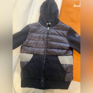 Moncler Boy's Puff Front Hooded Jacket
